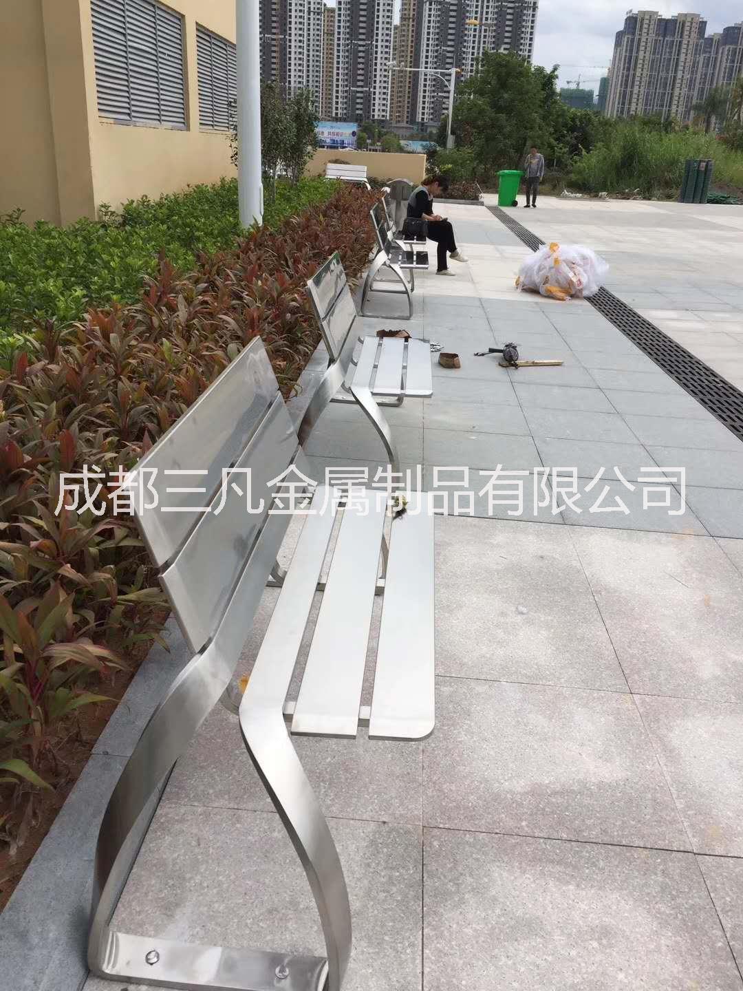 重慶四川成都不銹鋼銹鋼戶外座椅，景觀坐凳定制廠家 成都不銹鋼戶外座椅，景觀凳子廠家