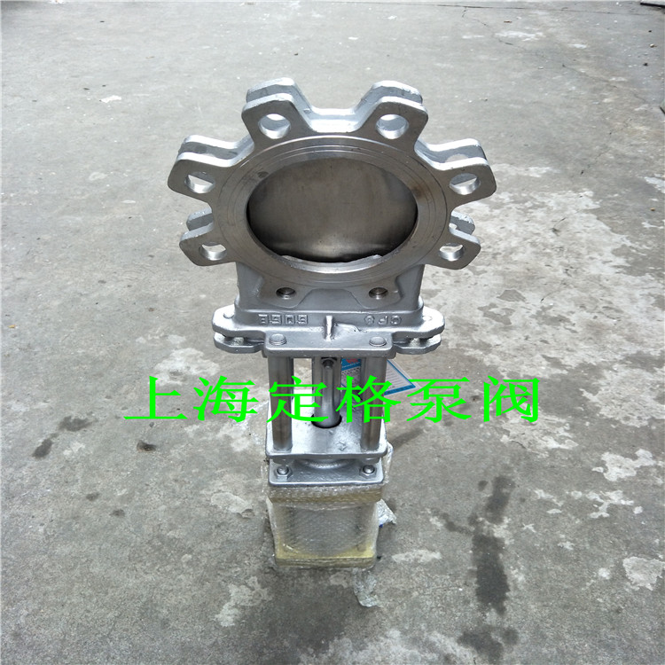 定格 氣動(dòng)刀閘閥 304刀閘閥 氣動(dòng)插板閥