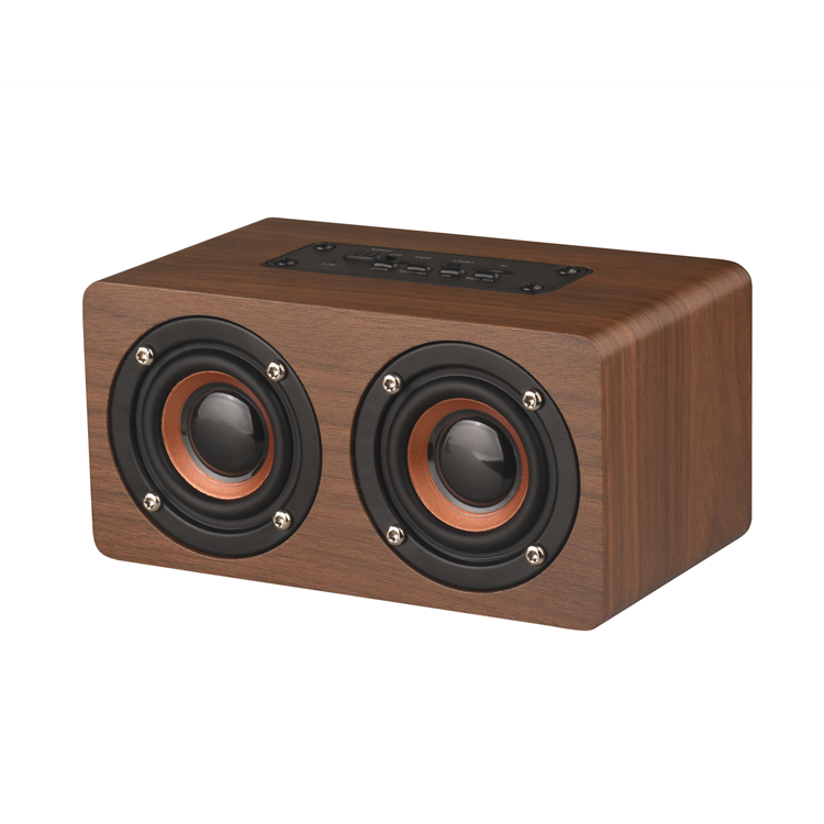 木質(zhì)LED鬧鐘藍(lán)牙音箱