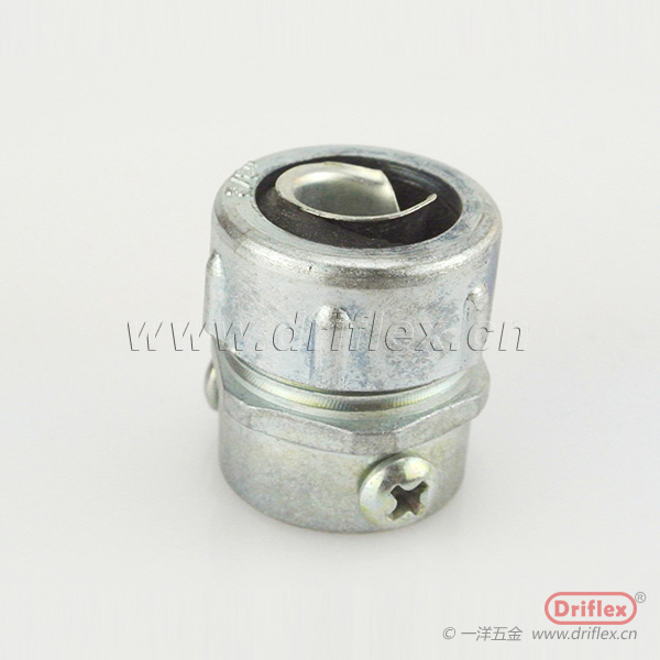 鋅合金JDG接頭 自固螺釘連接式 金屬軟管與鋼管連接器 成都廠家