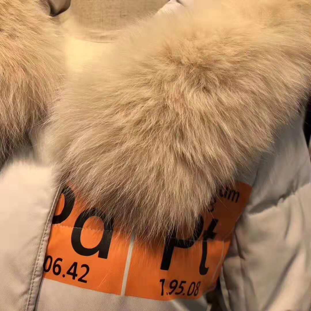 精致女裝批發(fā)冬大毛領(lǐng)羽絨服品牌折扣一手貨源批發(fā)