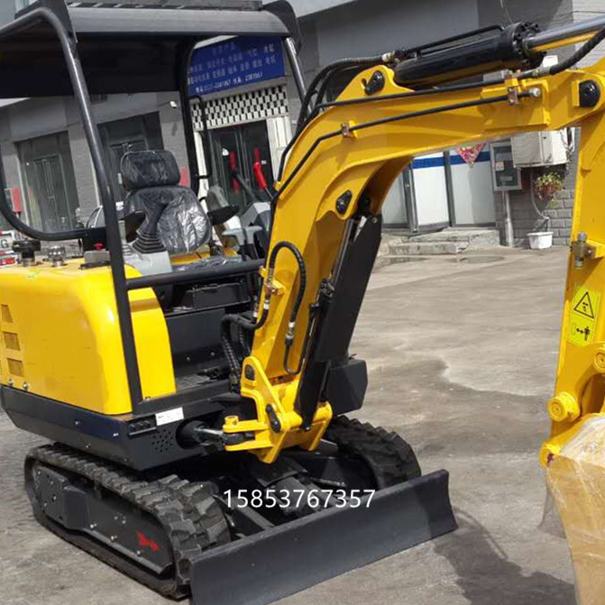 小型多功能挖掘機果園挖土機18型號的履帶式挖掘機