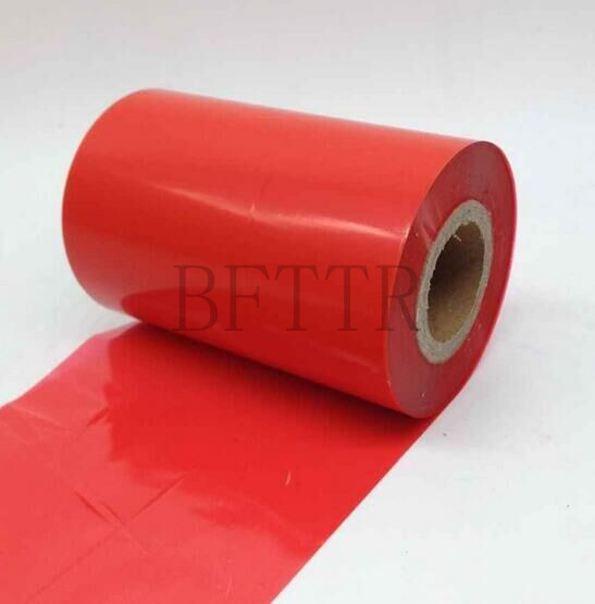 供應彩色碳帶，進口彩色碳帶，紅藍綠金銀黑進口彩色碳帶廠家