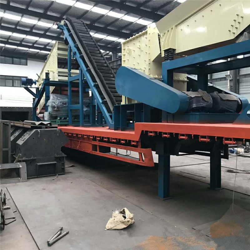 300噸建筑垃圾破碎機價格 箱式移動破碎站 礦山破石機 300噸移動式建筑垃破碎機價格