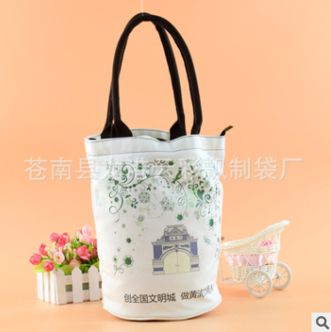 廠家熱轉(zhuǎn)印600d牛津布袋手提帆布袋定做 購物環(huán)保手提棉布袋定做