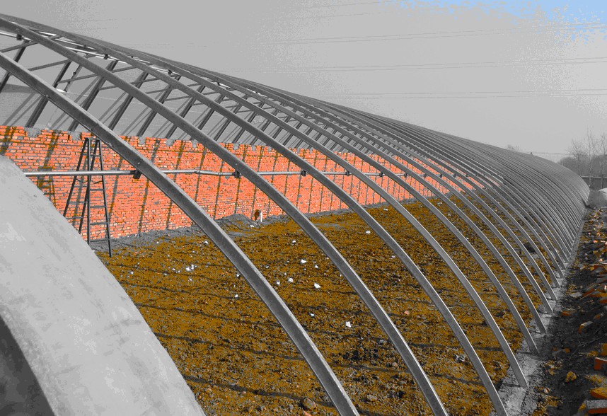 幾字鋼骨架鍍鋅材質(zhì)東北地區(qū)暖棚*骨架適合做草莓棚