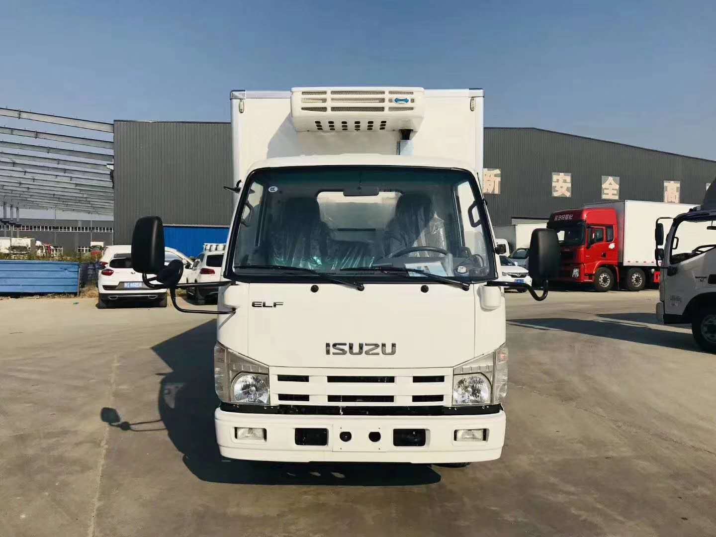 五十鈴4.2米藍(lán)牌冷藏車，箱式冷藏車，冷藏車廠家