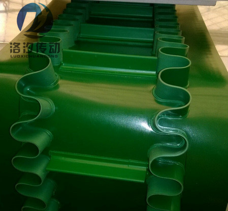 綠色加裙邊輸送帶