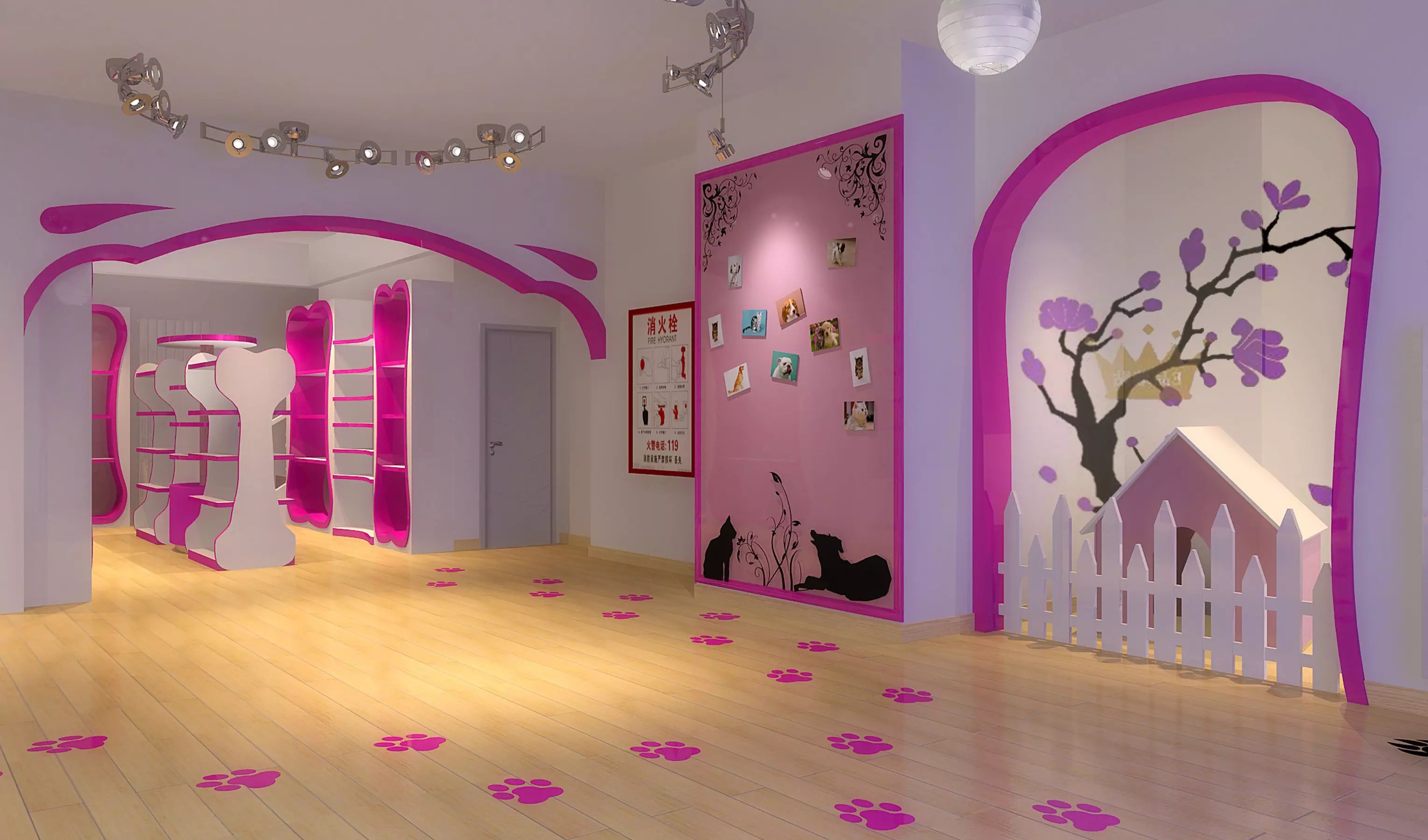 鄭州寵物*裝修公司—寵物診所設計非常重要