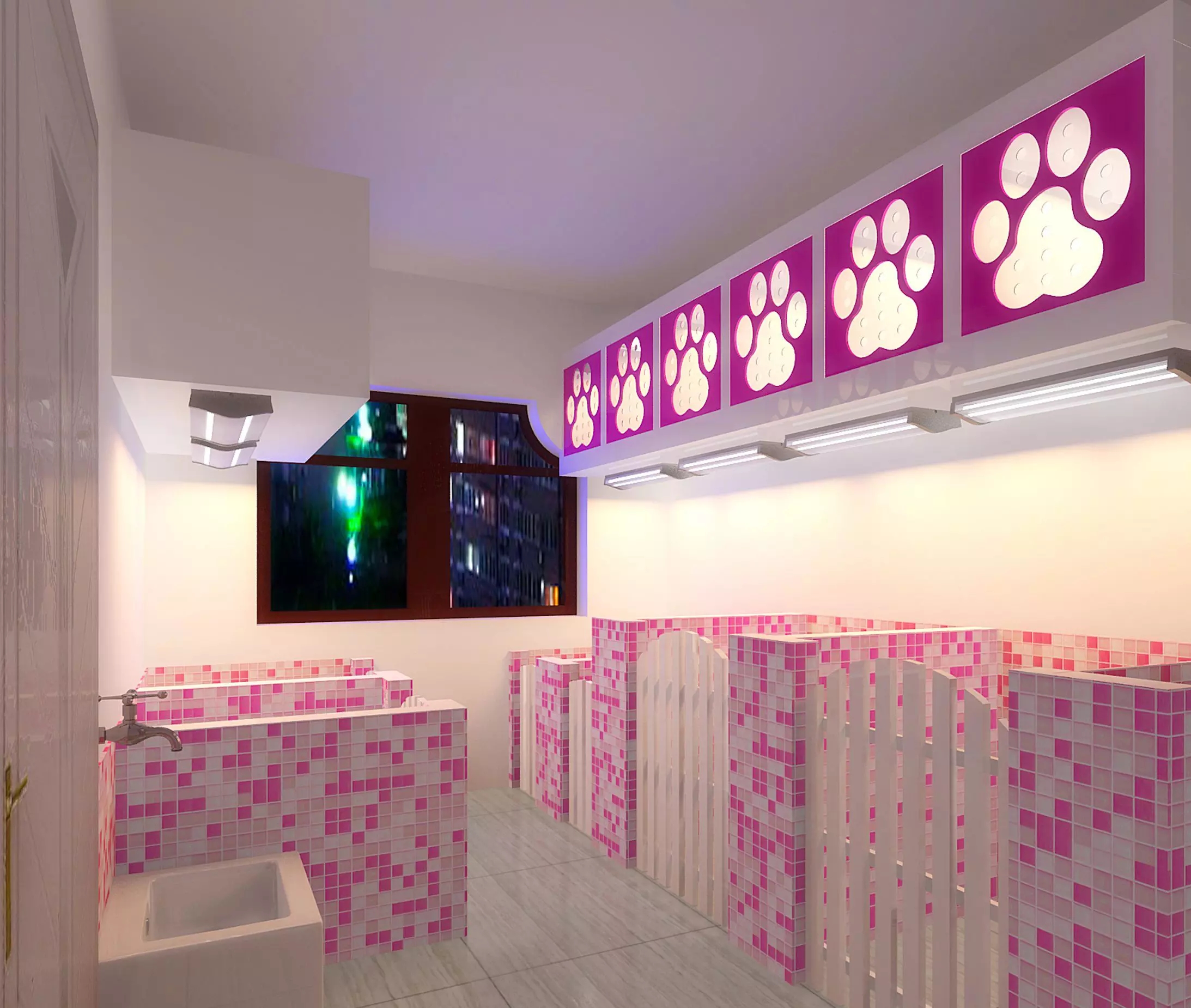 鄭州寵物*裝修公司—寵物診所設計非常重要