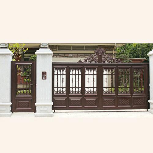 鑄鋁庭院門 鑄鋁庭院門批發(fā) 廠家直銷鑄鋁庭院門 鑄鋁門