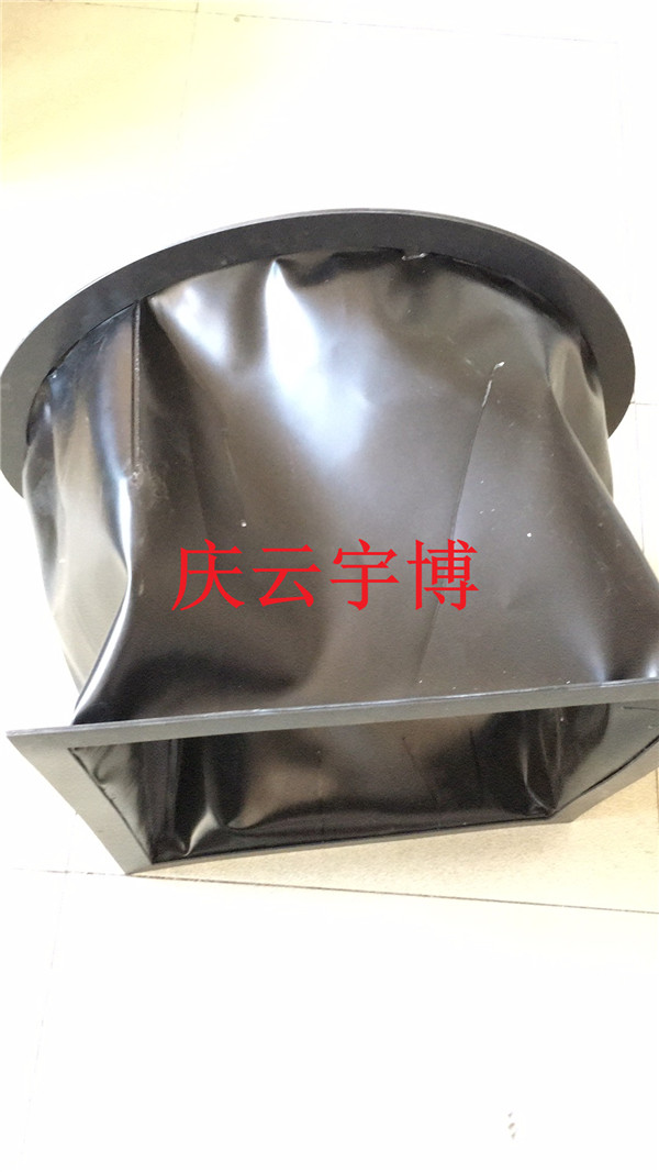 耐高溫伸縮硅鈦防火阻燃通風(fēng)軟連接_風(fēng)道伸縮軟連接