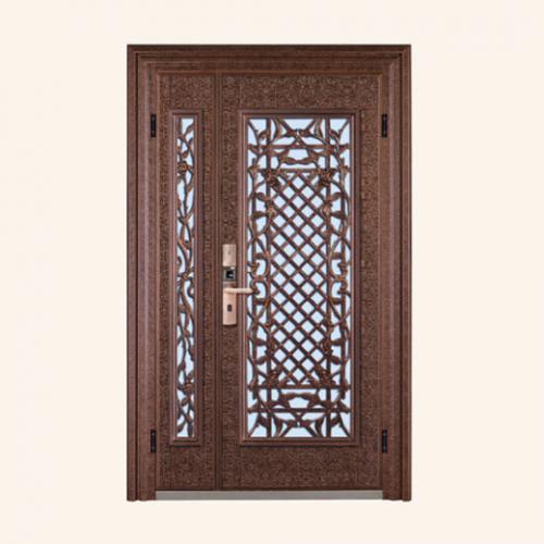 鑄鋁別墅門 鑄鋁家庭門 鑄鋁別墅門批發(fā) 價格實惠