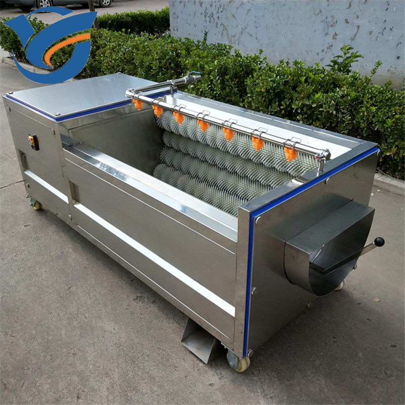 土豆去皮機(jī) 全自動(dòng)毛輥清洗去皮設(shè)備 諸城永聯(lián)廠家現(xiàn)貨供應(yīng)