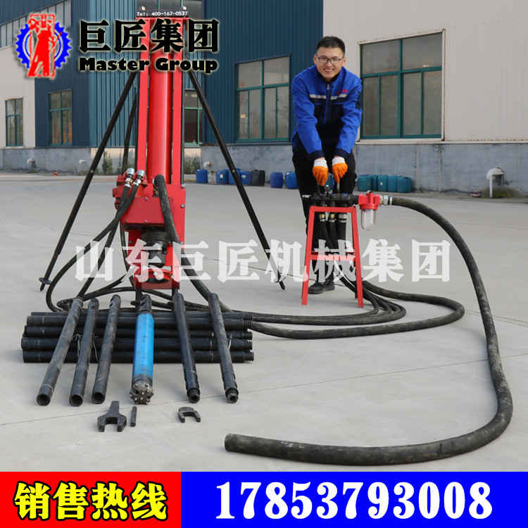 廠家供應(yīng)巨匠KQZ-100D潛孔鉆機(jī) 風(fēng)動(dòng)鑿巖機(jī)效率高