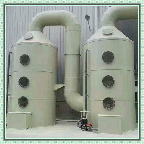 福建廈門福州龍巖南平廢氣塔塑料廢氣塔PP廢氣塔聚丙烯廢氣塔洗滌塔