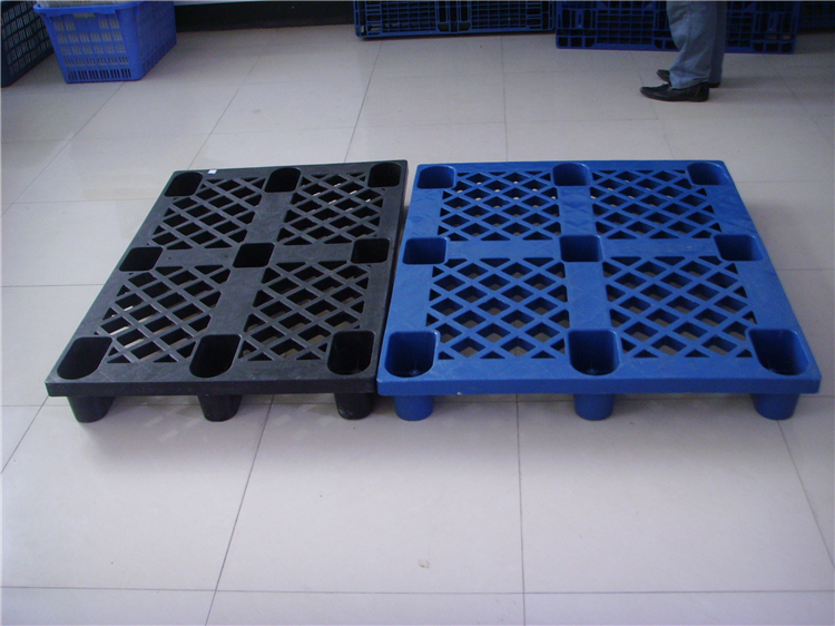供應(yīng)1008九腳網(wǎng)格托盤(pán)塑料托盤(pán)叉車(chē)周轉(zhuǎn)托盤(pán)貨物墊倉(cāng)板