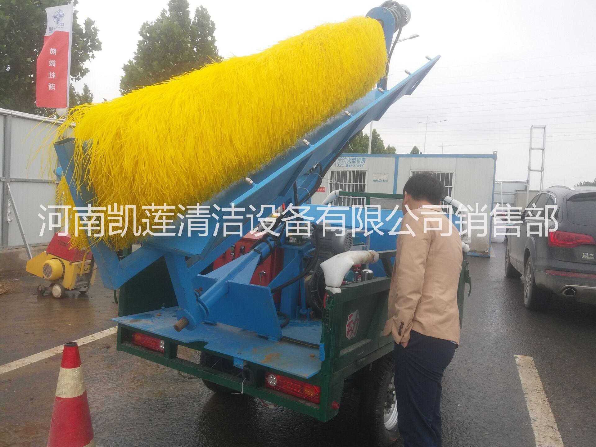 工地圍擋清洗機(jī)，支架式整套清洗車