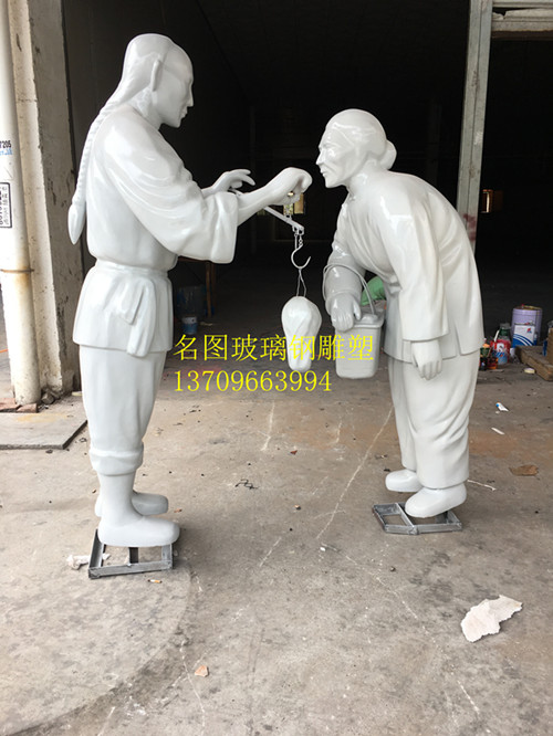 人像玻璃鋼雕塑，廠家直銷玻璃鋼人物雕塑  玻璃鋼人像雕塑