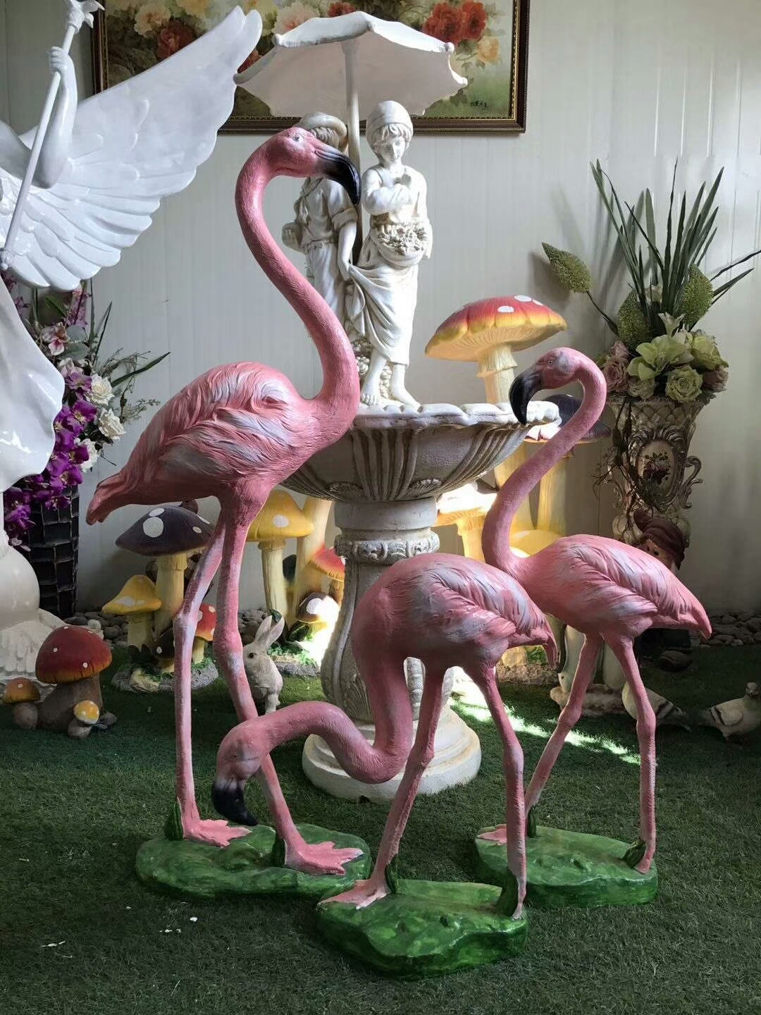 定制各類卡通人物動物海洋泡沫雕塑