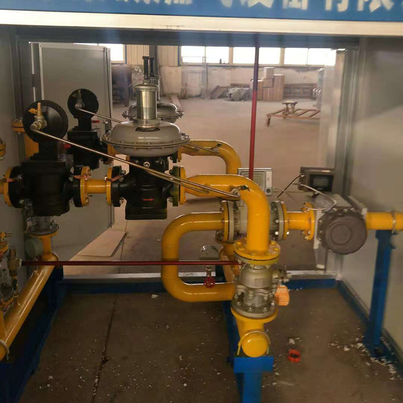 LNG500立方燃?xì)庹{(diào)壓撬 榮鋮燃?xì)庠O(shè)備二級(jí)減壓穩(wěn)壓調(diào)壓箱 燃?xì)夤庠O(shè)備