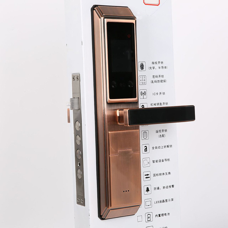 廠家直銷 指紋密碼鎖 全自動指紋鎖 家用防盜門智能鎖 電子門鎖