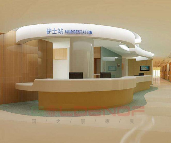 遼寧護士站服務臺設計定制價格國之景供應醫(yī)院家具