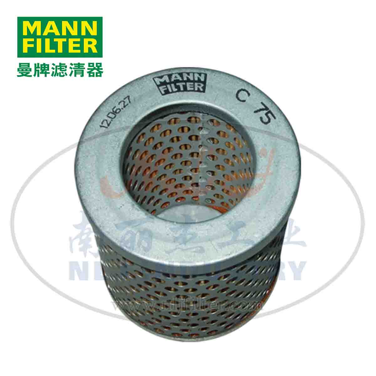 MANN-FILTER(曼牌濾清器)空濾C75