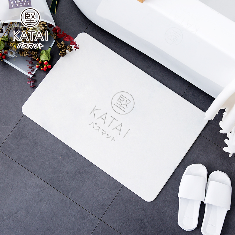 硅藻土腳墊浴室吸水地墊硅藻泥防滑