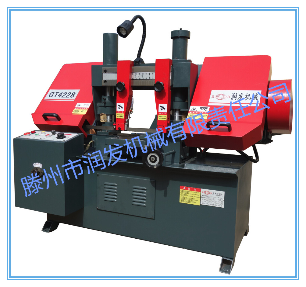 雙立柱臥式GT4228金屬帶鋸床 液壓半自動(dòng)帶鋸床 廠家價(jià)格