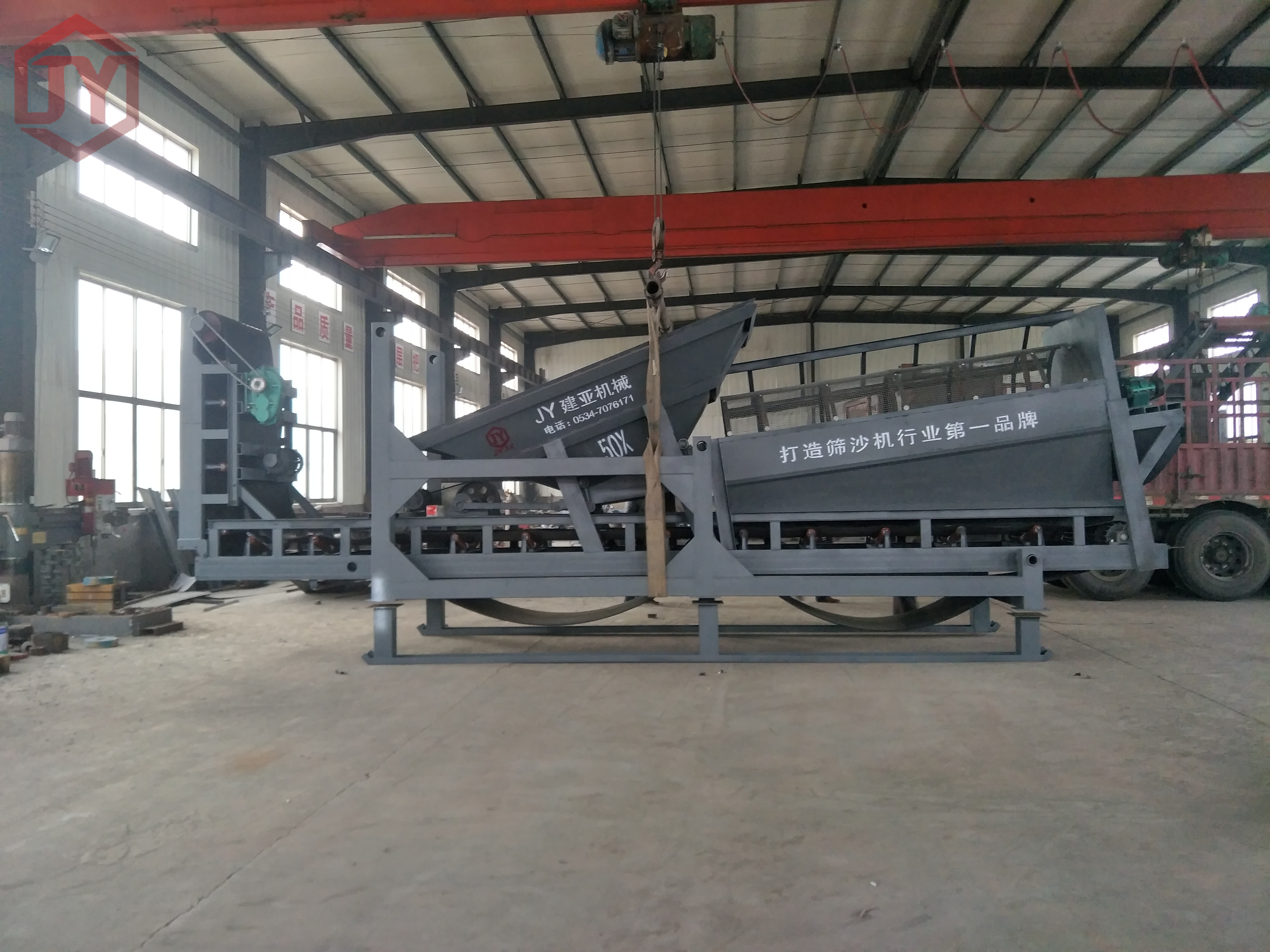 50型篩沙機(jī)滾筒篩砂機(jī)旱地篩沙機(jī)建亞機(jī)械品質(zhì)有保證