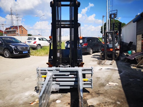 二手合力3噸平夾抱叉車(chē) 轉(zhuǎn)讓合力3噸平抱夾叉車(chē)