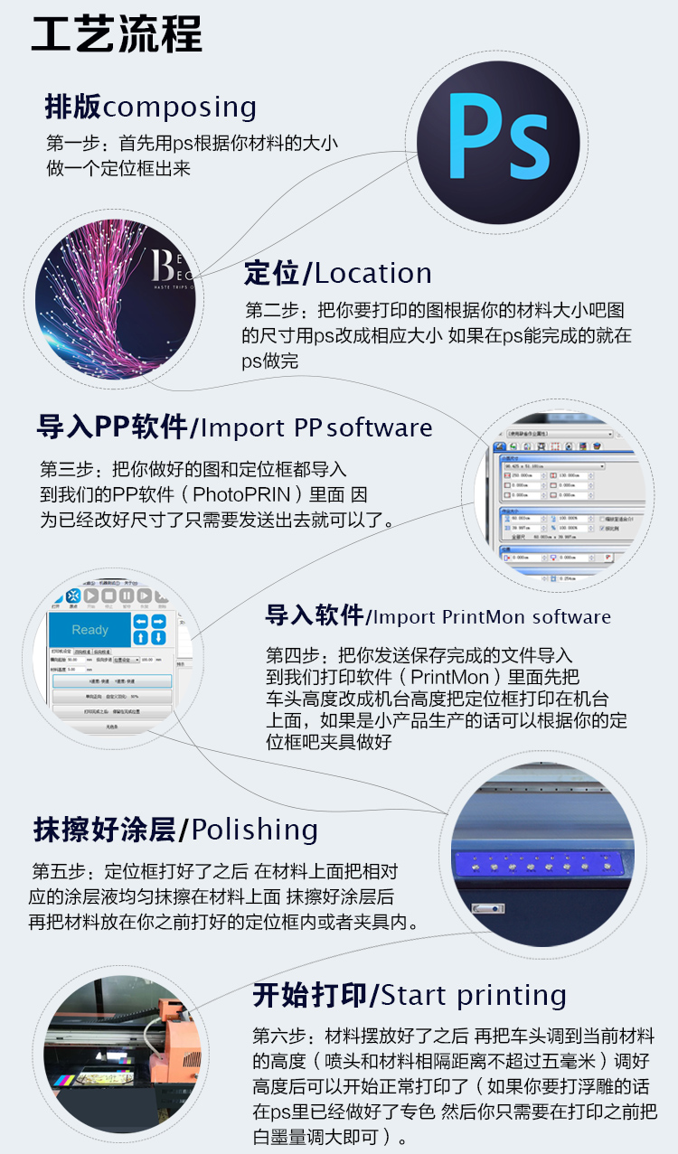 安德生理光g5打印機(jī) 大型打印機(jī)uv平板機(jī) 鋁板不銹鋼uv打印機(jī)廠家
