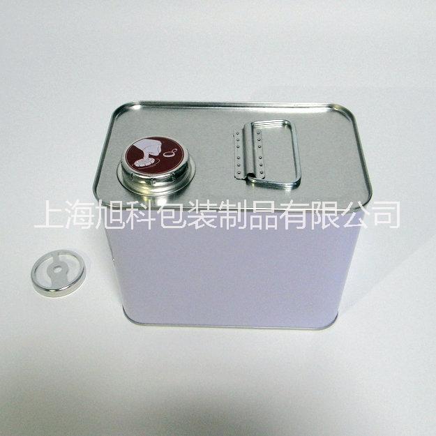2L方鐵罐石化油樣罐樣品罐2kg化工鐵方罐馬口鐵化工罐溶劑罐