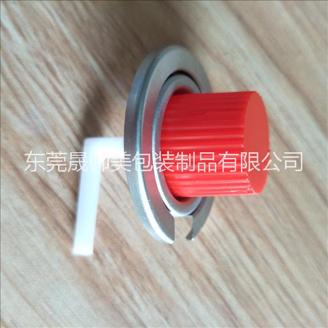 廠家直銷卡式爐煤氣罐閥門 氣霧劑閥 火鍋氣閥 馬口鐵瓦斯氣閥 氣霧罐配件