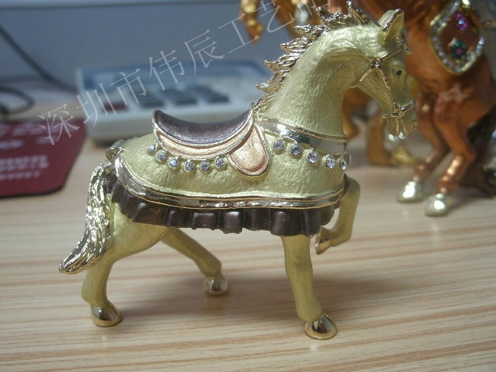 生肖擺件定制，馬到成功擺件制作，華東辦公桌擺件定制廠