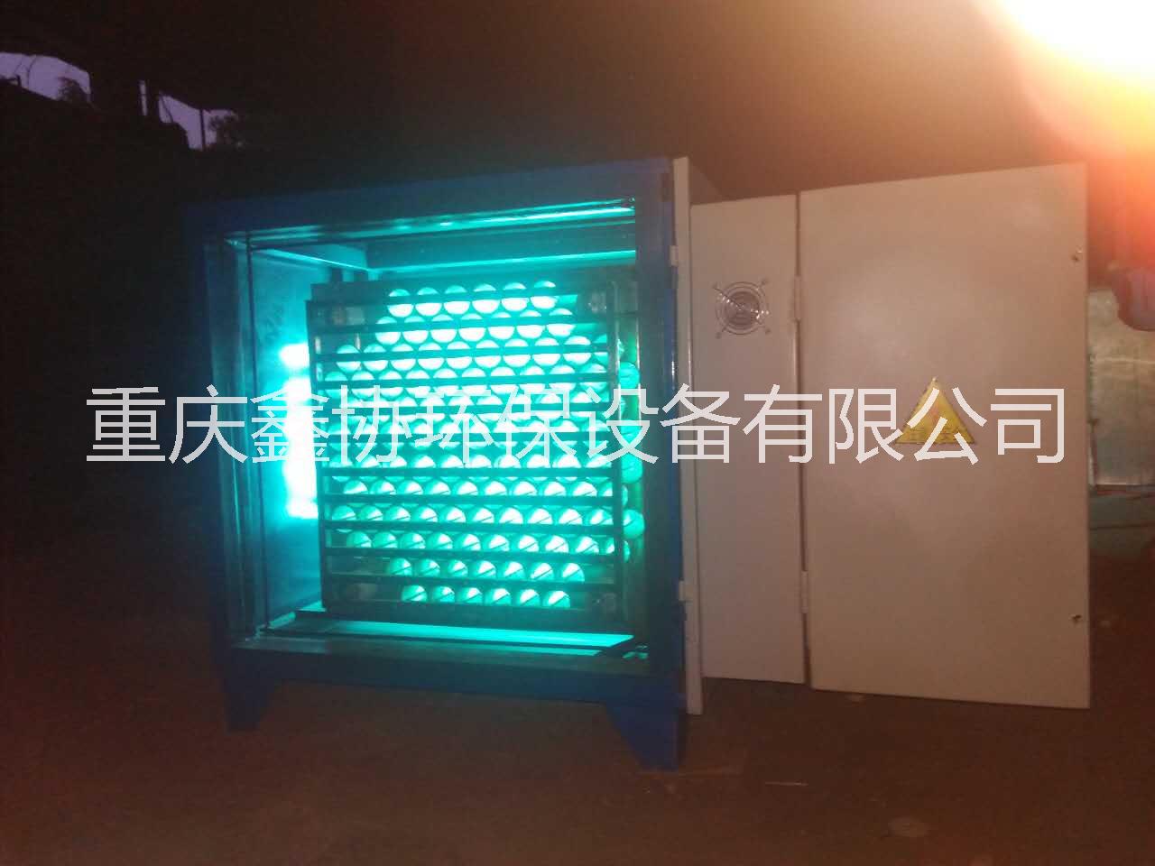 水旋霧化噴淋+干式過(guò)濾+UV光解+活性炭吸附處理成套設(shè)備