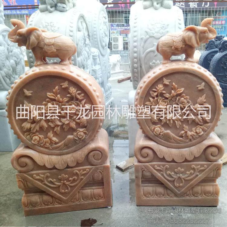 舟山石雕門墩_石雕門鼓石_抱箍石_獅子石鼓_漢白玉門鼓石價(jià)格_青石門墩廠家