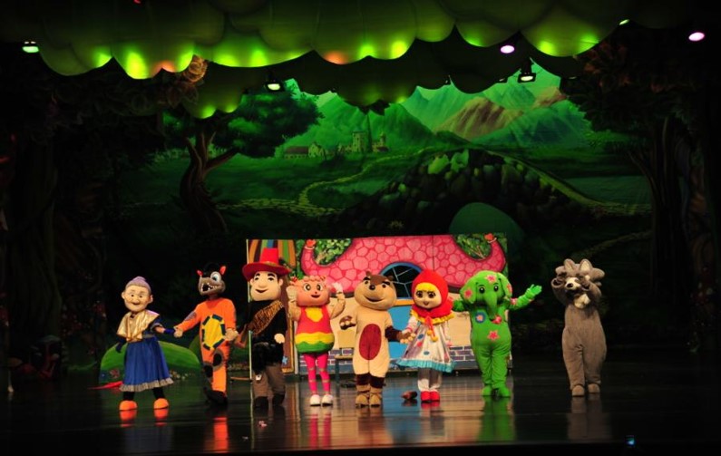 迪士尼卡通兒童劇小紅帽演出