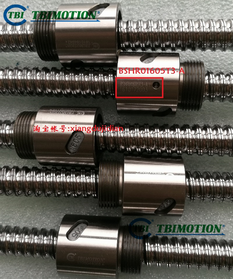 圓螺母BSHR01004-2.5滾珠絲桿 BSHR01204-3.5型TBI滾珠絲桿加工 臺(tái)灣品牌