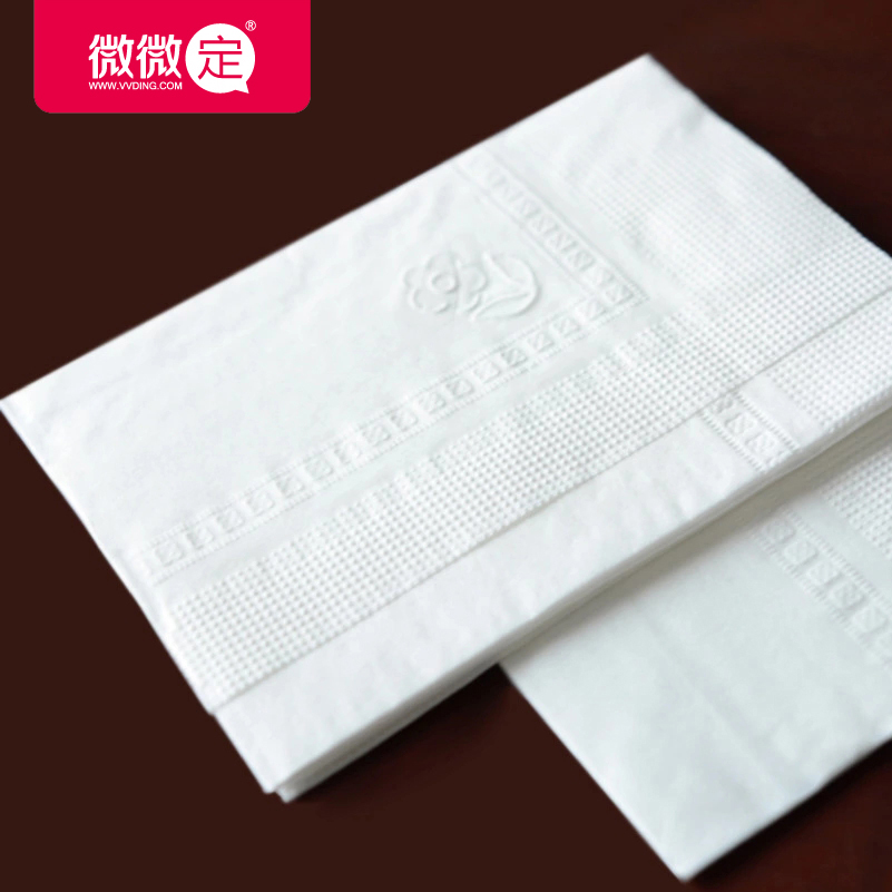 餐巾紙定制廣告紙巾定制深圳微微定