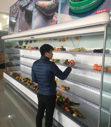 四川成都超市風(fēng)幕柜廠家定做價(jià)格