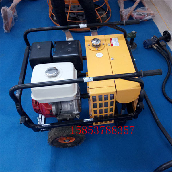 寶雞透水液壓動力站透水材料整平機操作視頻