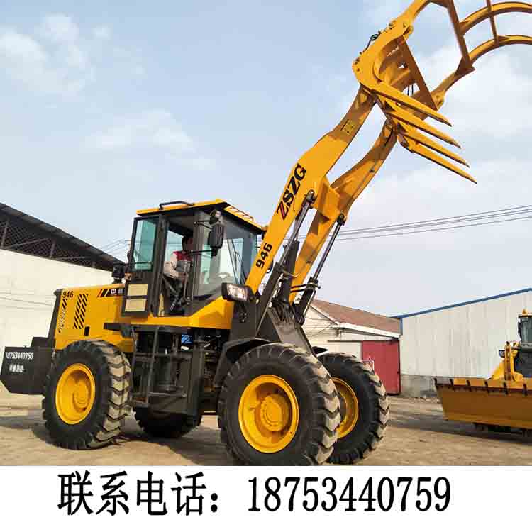 大型抓木機3噸抓草機帶著抓子蓋抓草就是省力