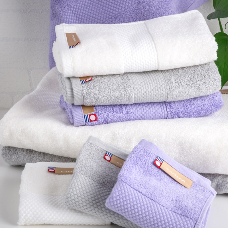 日本原產ORIM今治毛巾面巾Plumage系列超柔棉質