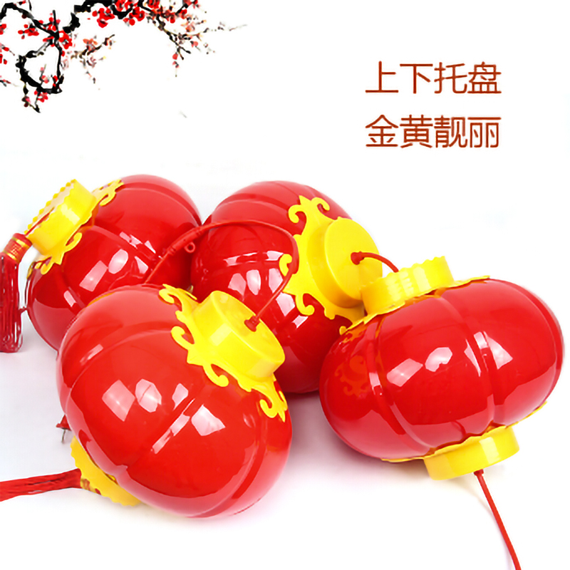 春節(jié)裝飾燈籠戶外防水亞克力燈籠發(fā)光電子燈籠過年掛樹燈籠