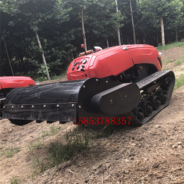 欽州多功能遙控開溝施肥機(jī)機(jī)小型履帶式旋耕機(jī)廠家