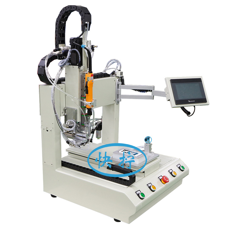 桌上式自動擰螺絲機(jī)不需搭配外部電腦即可單機(jī)運作保證鎖緊質(zhì)量