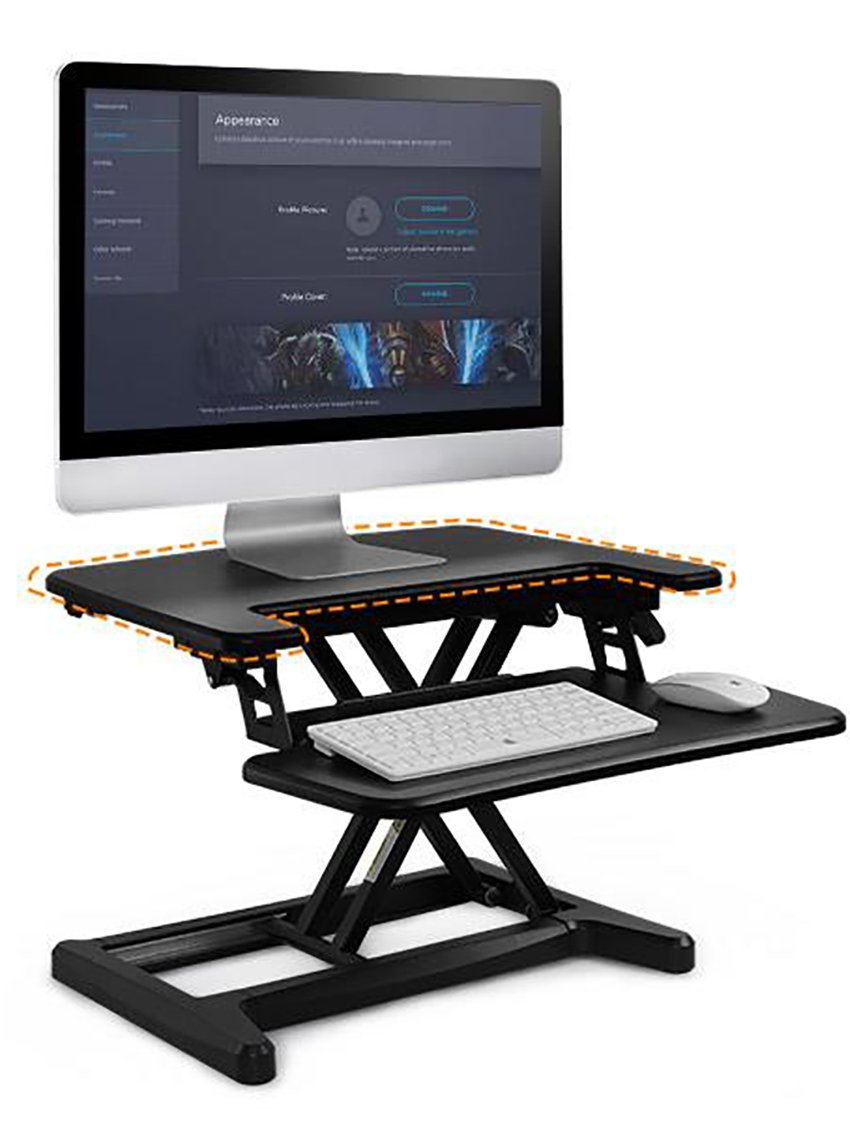 升降辦公桌_簡易升降臺_健身坐站升降臺