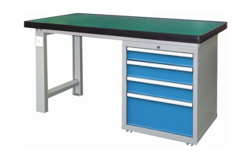 天津珠峰廠家銷售帶掛板工作桌鉗工工作臺